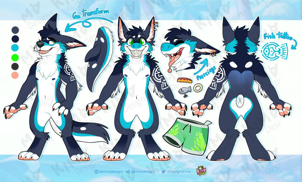 Three Views Reference + Details